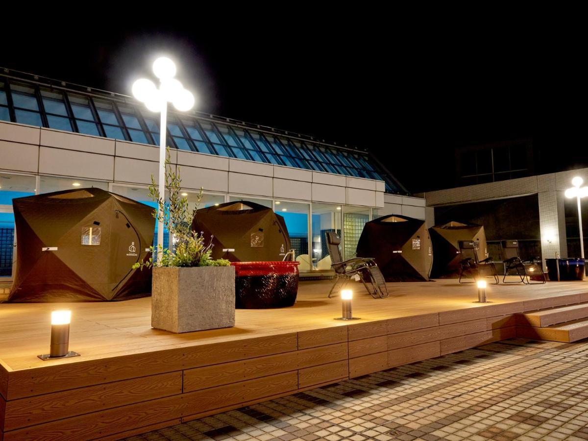 미야코 호텔 기후 나가라가와 외부 사진 The rooftop of the hotel
