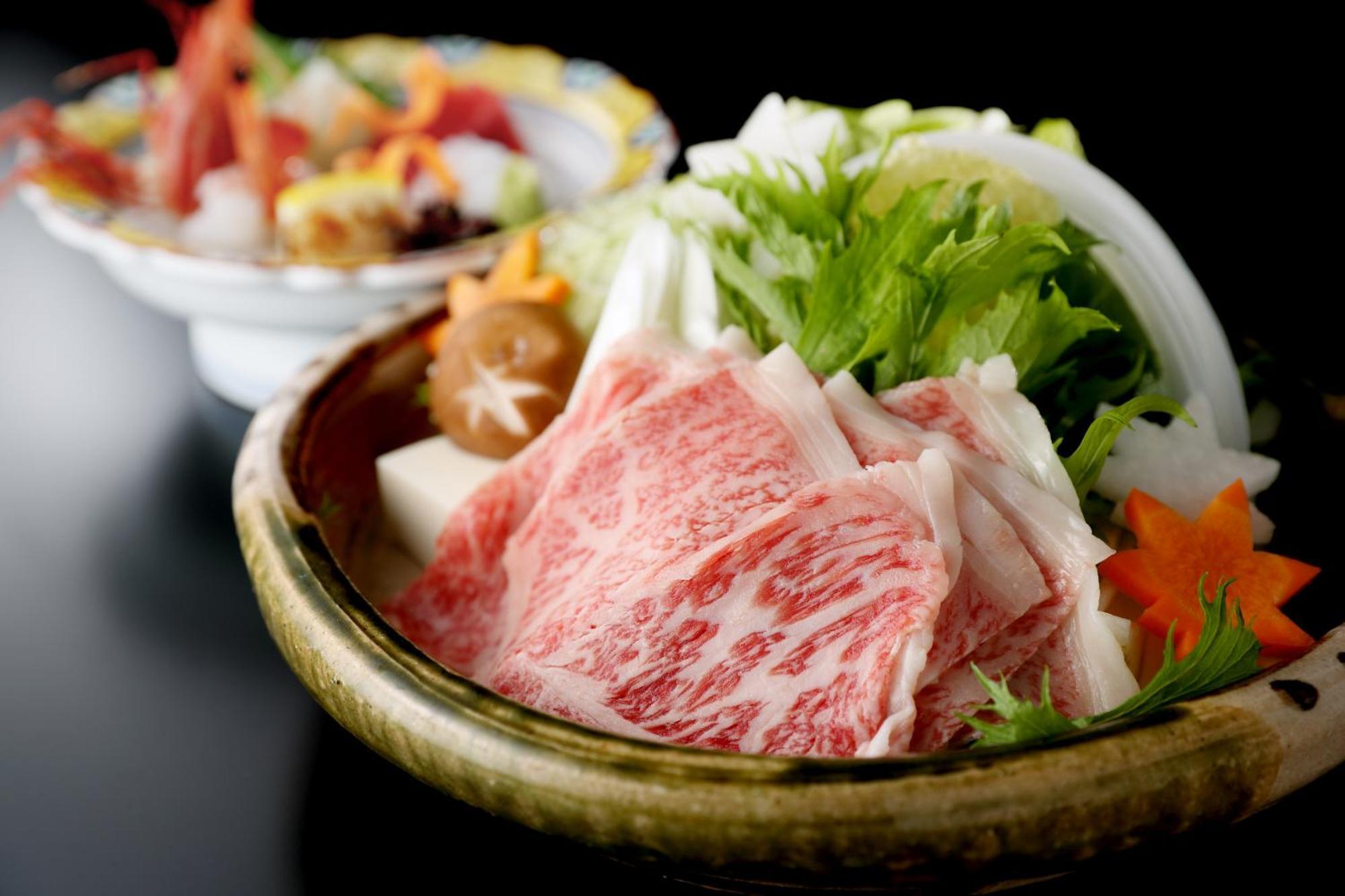 미야코 호텔 기후 나가라가와 외부 사진 Kobe beef