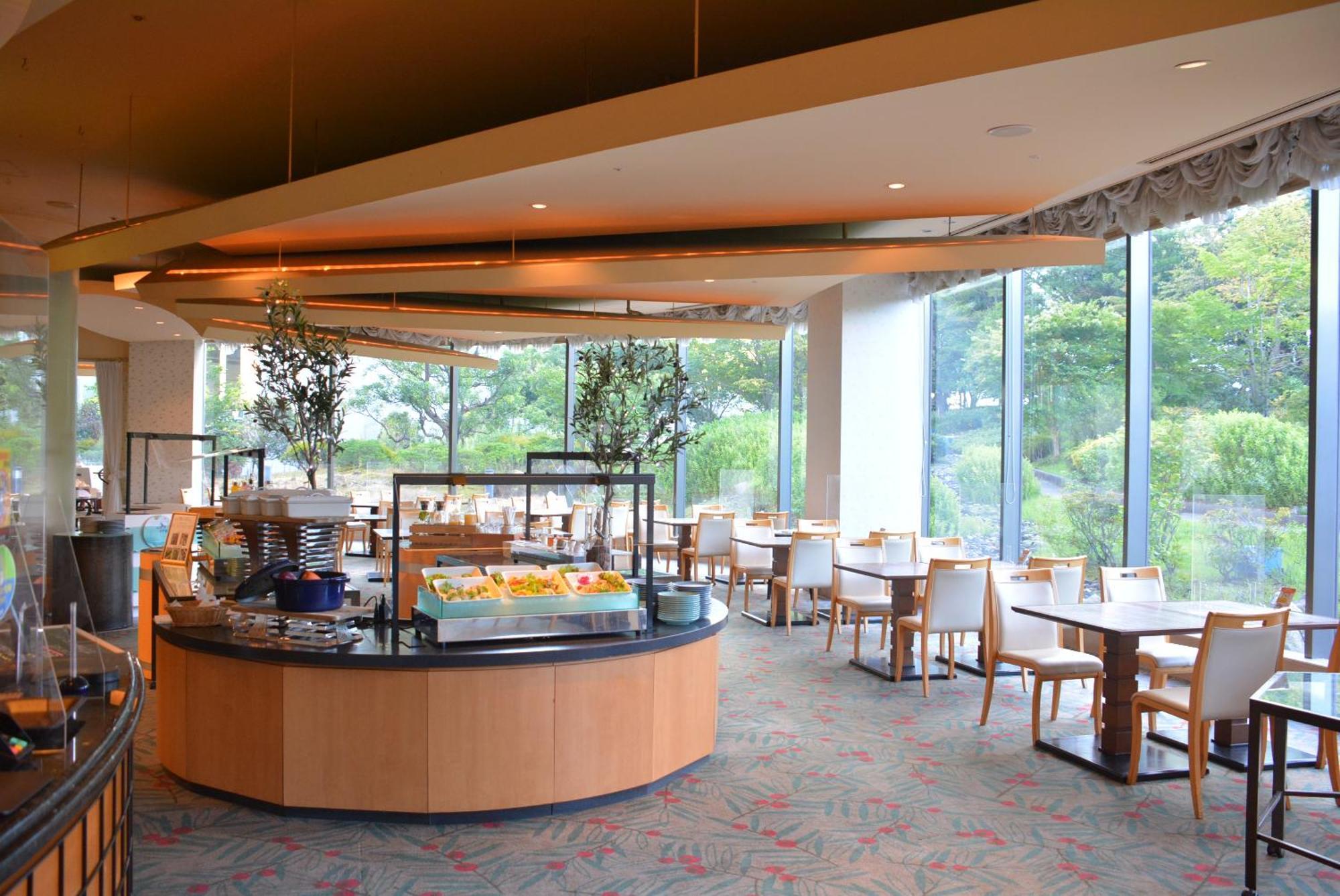 미야코 호텔 기후 나가라가와 외부 사진 The restaurant